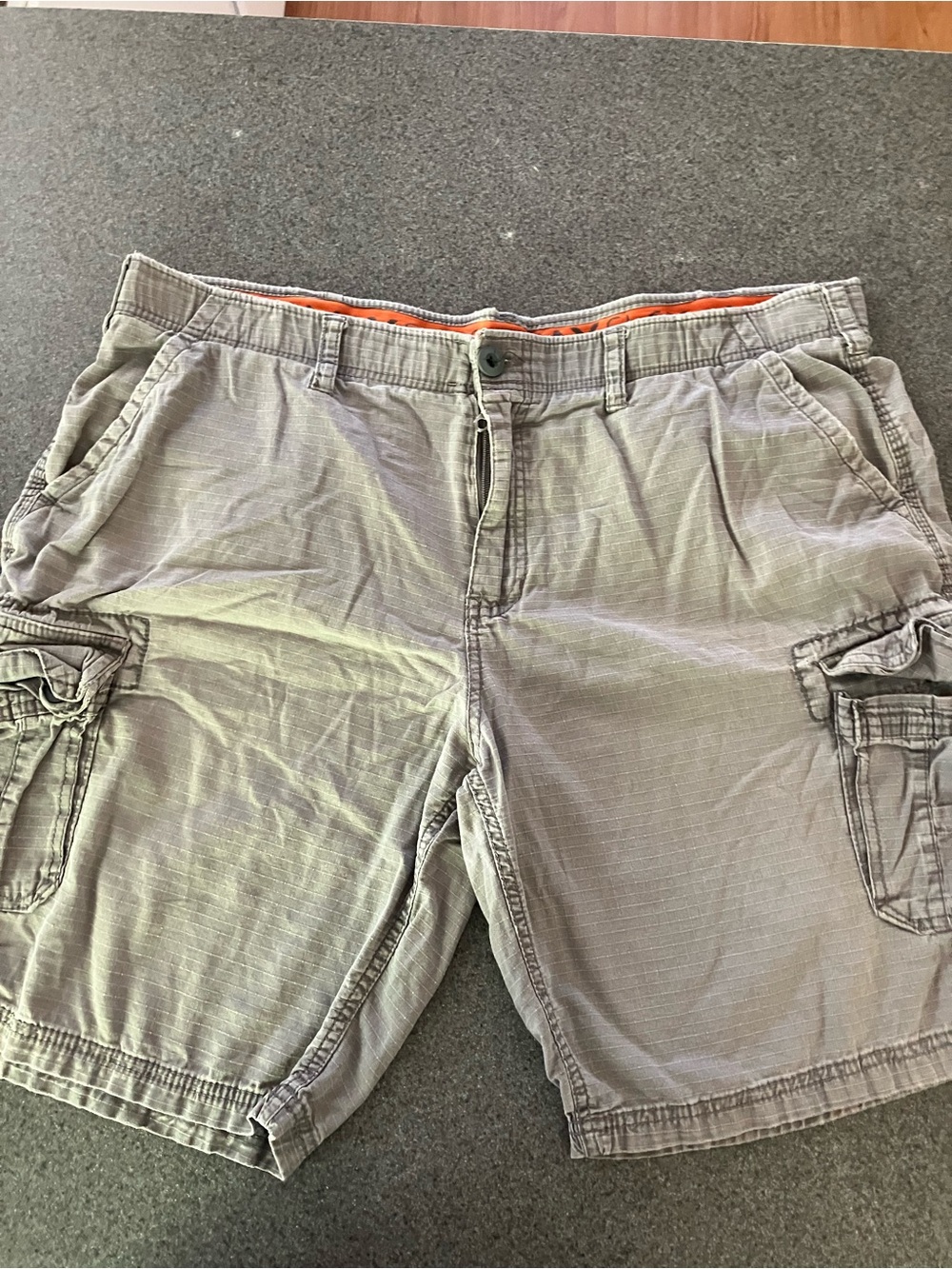 urban pipeline Olive Cargo Shorts with Utility Pockets